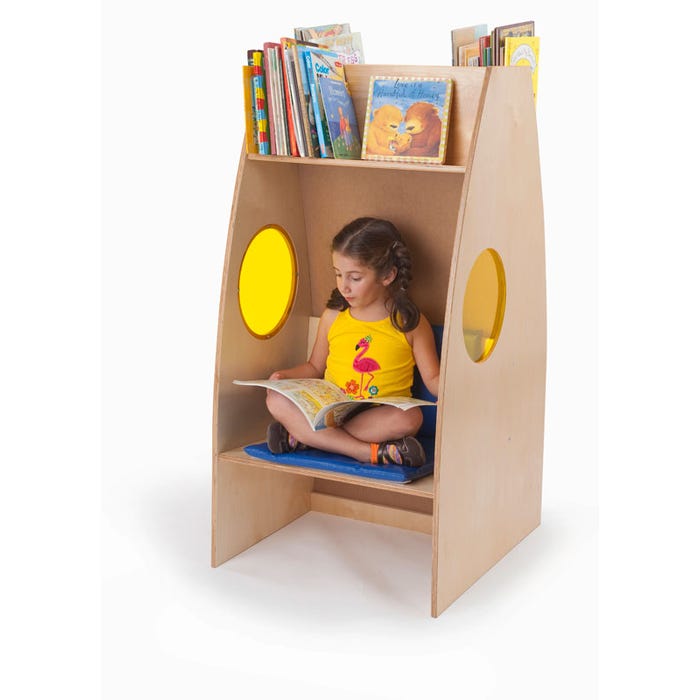 Soft Sitting With Wooden Base