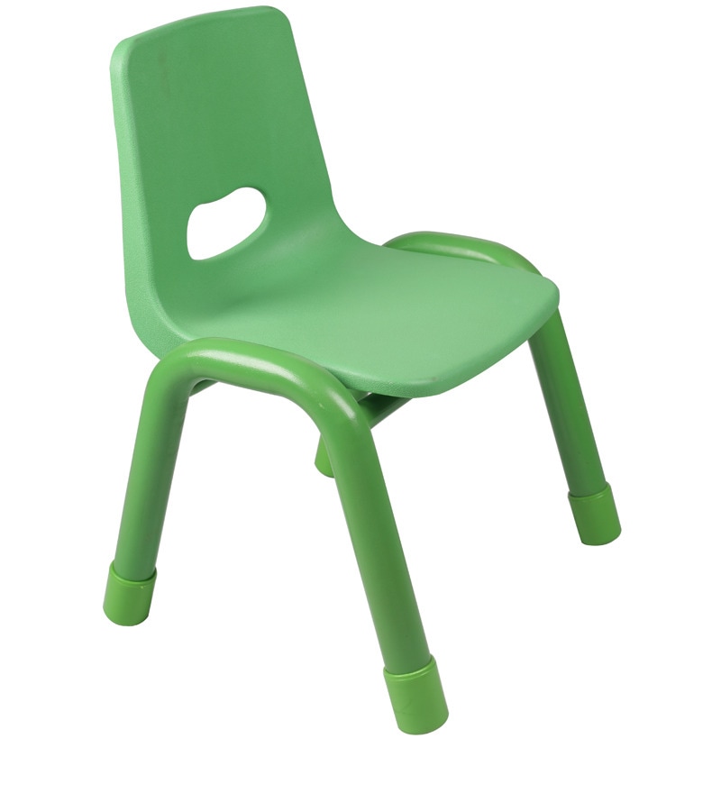 Seat: Plastic; Base: Metal